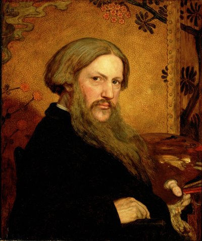 自画像，1877年 作者 福特·马多克斯·布朗