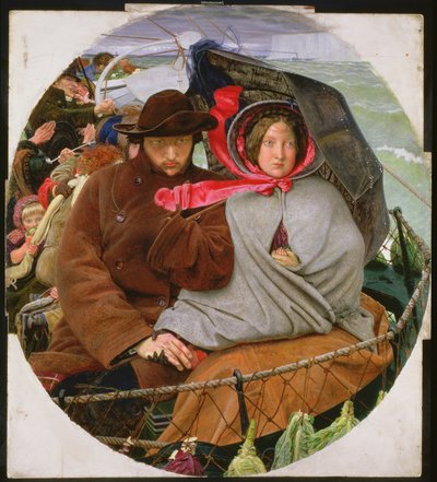 英格兰最后，1852-55年 作者 福特·马多克斯·布朗