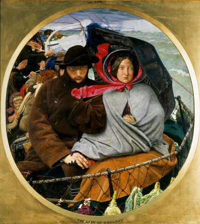 英格兰最后，1852-55年 作者 福特·马多克斯·布朗