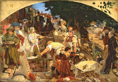 工作 作者 Ford Madox Brown