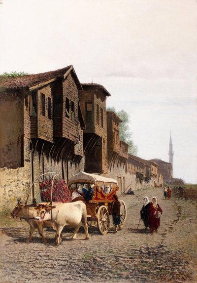 Kocu车，1870年 作者 福米斯