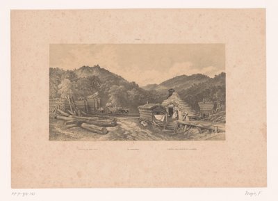 黑森林中的伐木工人
黑森林的一部分/Im Schwarzwald / Paisage del Monte Negro (Sur de Alemania)（物体上的标题）
风景中的人物（系列名称） 作者 福罗吉欧