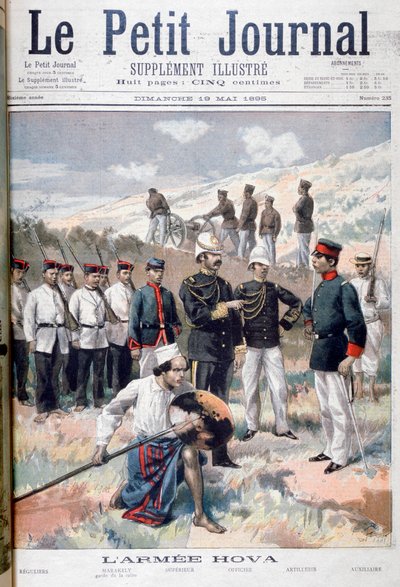 1895年，马达加斯加，霍瓦军 作者 福尔莫内
