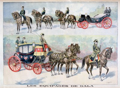 晚宴教练的类型，1896年 作者 福尔莫内