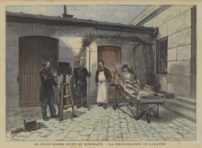一个年轻人切成碎片 作者 Fortune Louis Meaulle