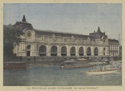 新的Gare dOrleans在Quai dOrsay，巴黎 作者 Fortune Louis Meaulle