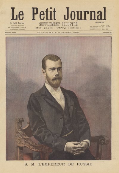 俄罗斯沙皇尼古拉斯二世 作者 Fortune Louis Meaulle