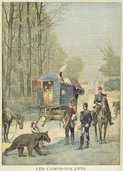 法国旅行者普查，来自&39;Le Petit Journal&39;，1895年5月5日 作者 财富路易斯·米奥勒和亨利·梅尔