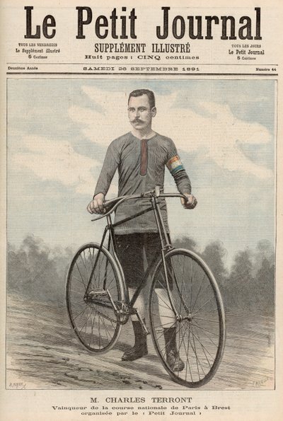 Charles Leront（1857-1932）来自&39;Le Petit Journal&39;，1891年9月26日 作者 财富路易斯·米奥勒和亨利·梅尔