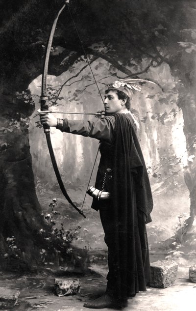 刘易斯·沃勒（Lewis Waller）1860-1915，英国演员，1907年。 作者 富勒姆和班菲尔德