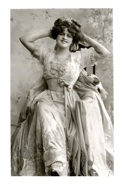 玛丽·斯图霍尔姆（Marie Studholme）1875-1930，英国女演员，1900年代。 作者 富勒姆和班菲尔德