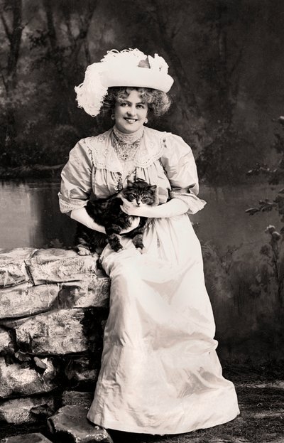 玛丽·斯图霍尔姆（Marie Studholme）1875-1930，英国女演员，1900年代。 作者 富勒姆和班菲尔德
