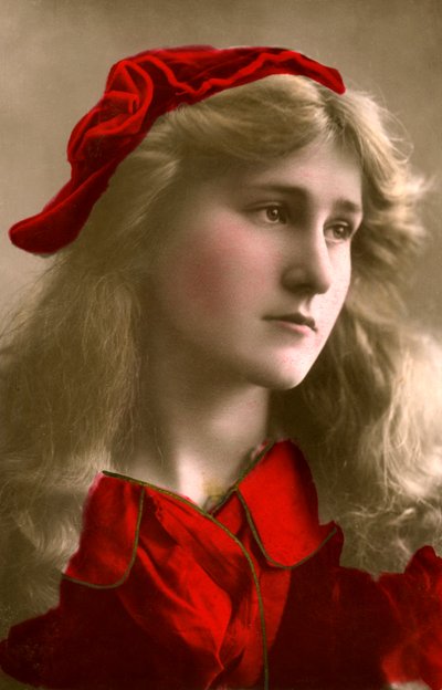 菲利斯·戴尔（Phyllis Dare），1890-1975年，英国女演员，1906年。 作者 富勒姆和班菲尔德