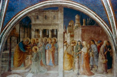 十五世纪中叶，圣彼得教堂圣史蒂芬执事 作者 Fra Angelico