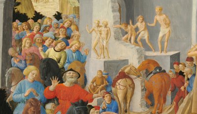 贤士的崇拜 作者 Fra Angelico和Fra Filippo Lippi
