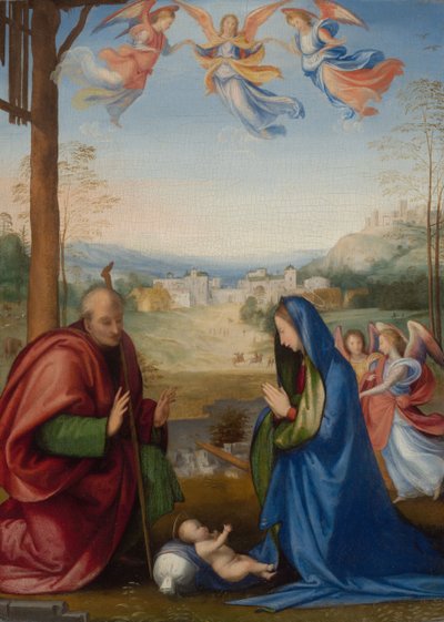 耶稣诞生 作者 巴托洛梅欧（Fra Bartolomeo）