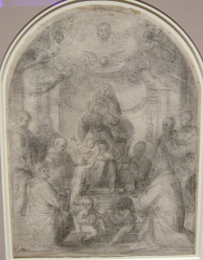 圣母与圣婴和圣人 作者 巴托洛梅欧（Fra Bartolomeo）