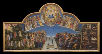 最后的审判》，约1432年。 作者 Fra Giovanni Angelico da Fiesole