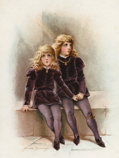 塔楼上的王子》（色谱法） 作者 弗朗西斯·布伦戴奇