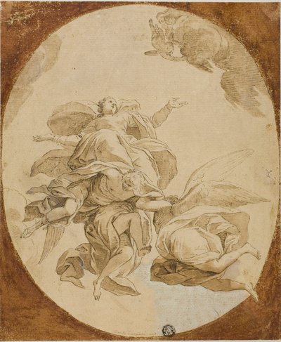圣母升天 作者 弗朗切斯科·巴托洛齐（Francesco Bartolozzi）