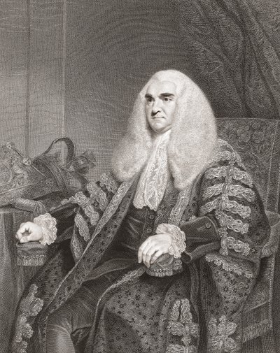 Edward Thurlow 作者 弗朗切斯科·巴托洛齐（Francesco Bartolozzi）