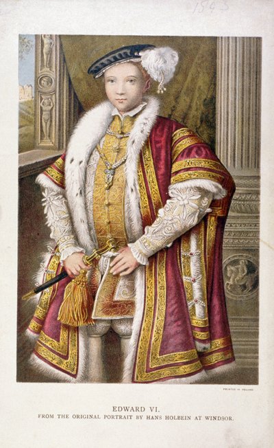 爱德华六世，英国国王，约1552年，1793年 作者 Francesco Bartolozzi