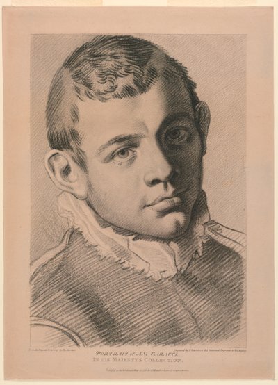 卡拉奇的自画像 作者 Annibale Carracci