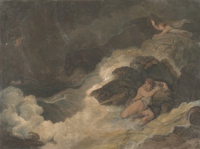 莎士比亚的《暴风雨》麦克林的《英国诗人》，1798年。 作者 弗朗切斯科·巴托洛齐（Francesco Bartolozzi）