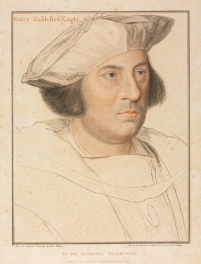 Henhy Guldeford爵士，1792年。 作者 弗朗切斯科·巴托洛齐（Francesco Bartolozzi）