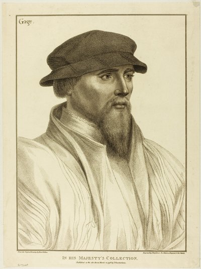 约翰-盖奇爵士 作者 Francesco Bartolozzi