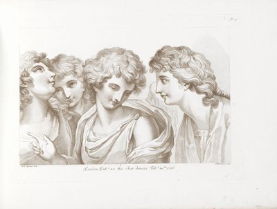 四个天使 西普里亚尼斯的绘画原理（系列标题） Ciprianis 绘画基础（系列标题） 作者 Francesco Bartolozzi