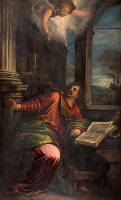 圣约翰神学院，1592年。 作者 弗朗切斯科·巴萨诺（Francesco Bassano）