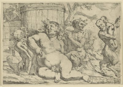 Silenus 作者 乔瓦尼·巴蒂斯塔·德罗西