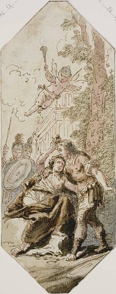 里纳尔多和阿米达 作者 弗朗切斯科·丰泰巴索（Francesco Fontebasso）