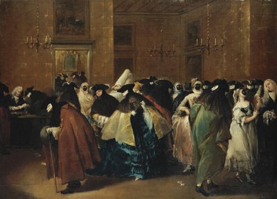 威尼斯赌场减少 作者 弗朗切斯科·瓜迪（Francesco Guardi）