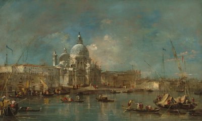 圣玛丽亚-德拉-萨尔特，约1770年。 作者 弗朗切斯科·瓜迪（Francesco Guardi）