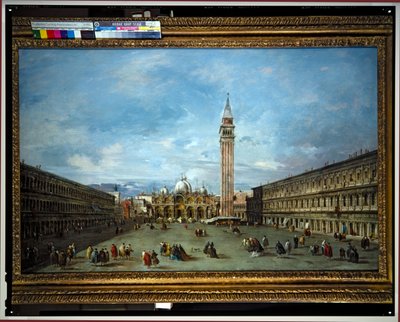威尼斯圣马可广场 作者 弗朗切斯科·瓜迪（Francesco Guardi）