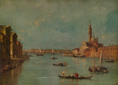 威尼斯圣乔治岛，c1770年，1938年 作者 弗朗切斯科·瓜迪（Francesco Guardi）