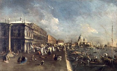威尼斯的莫洛 作者 弗朗切斯科·瓜迪（Francesco Guardi）