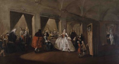 圣萨卡里亚修女会客厅 作者 弗朗切斯科·瓜迪（Francesco Guardi）