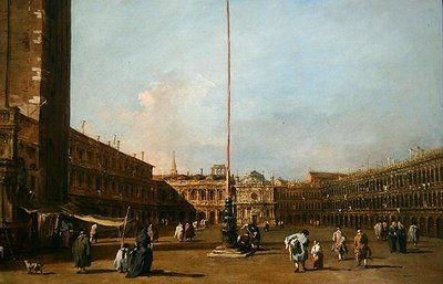 圣马可广场，威尼斯 作者 弗朗切斯科·瓜迪（Francesco Guardi）