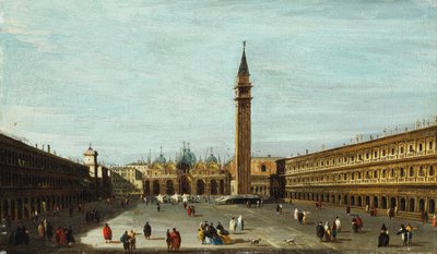 威尼斯东望圣马可广场 作者 弗朗切斯科·瓜迪（Francesco Guardi）
