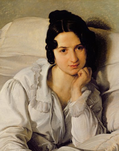 Carolina Zucchi，1825年 作者 弗朗切斯科·海耶兹（Francesco Hayez）