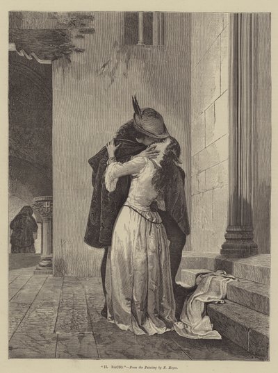 吻 作者 弗朗切斯科·海耶兹（Francesco Hayez）