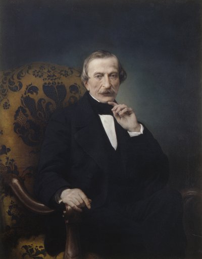 Massimo d&39;Azegilo的肖像 作者 弗朗切斯科·海耶兹（Francesco Hayez）