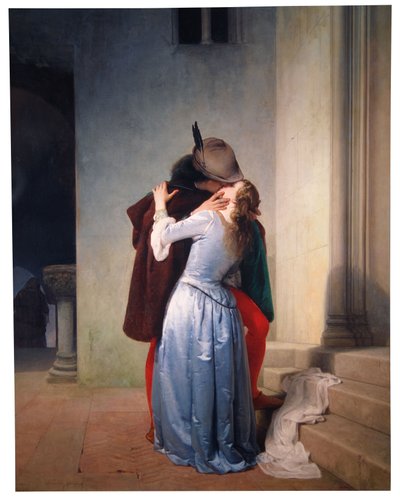 吻 作者 弗朗切斯科·海耶兹（Francesco Hayez）