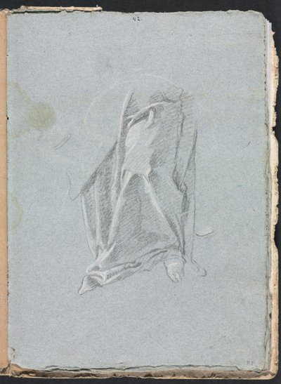 维罗纳写生簿：脚底布，1760年，第83页。 作者 弗朗切斯科·洛伦兹（Francesco Lorenzi）