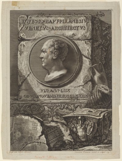 乔瓦尼-巴蒂斯塔-皮拉内西 作者 弗朗切斯科·皮拉内西（Francesco Piranesi）