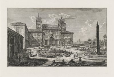 美第奇别墅 作者 弗朗切斯科·皮拉内西（Francesco Piranesi）