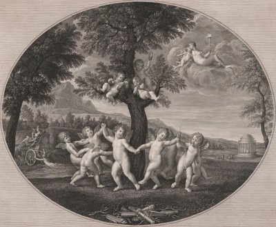 阿莫里尼庆祝普罗赛尔皮纳被强奸，1805-12。 作者 弗朗切斯科·罗萨斯皮纳（Francesco Rosaspina）